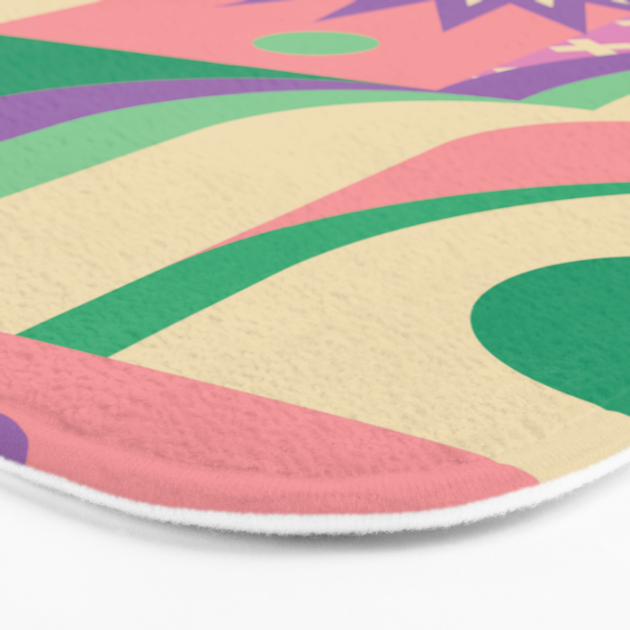 Pastel Surreal Place Bath Mat Gallery Image 3