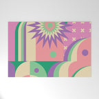 Pastel Surreal Place Welcome Mat Gallery Image 1