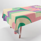 Pastel Surreal Place Tablecloth Gallery Image 1