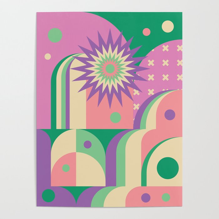 Pastel Surreal Place Poster Gallery Image 4