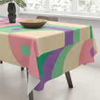 Pastel Surreal Place Tablecloth Gallery Image 3
