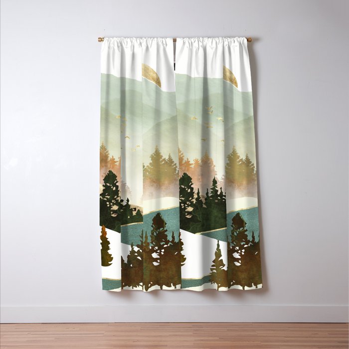Fall Morning Window Curtain Gallery Image 3