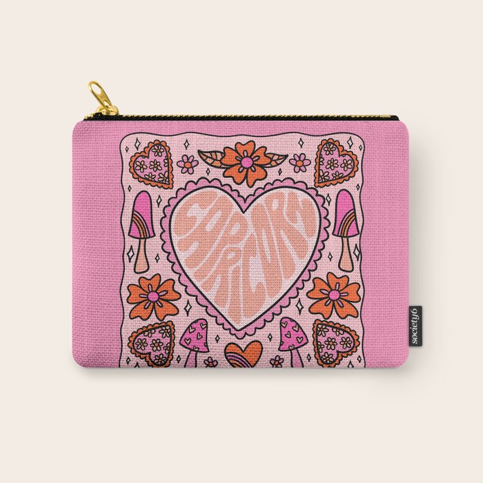 Capricorn Heart Carry All Pouch Gallery Image 1