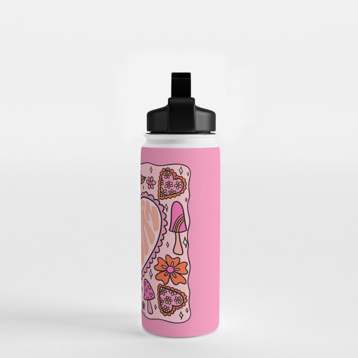 Capricorn Heart Water Bottle Gallery Image 2