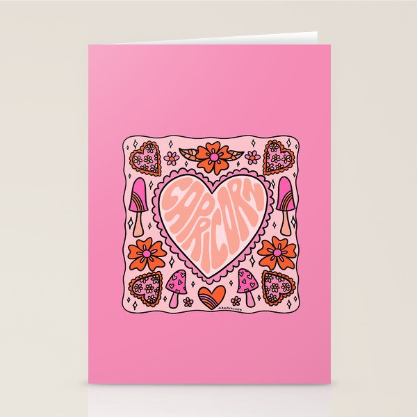 Capricorn Heart Stationery Card Gallery Image 1