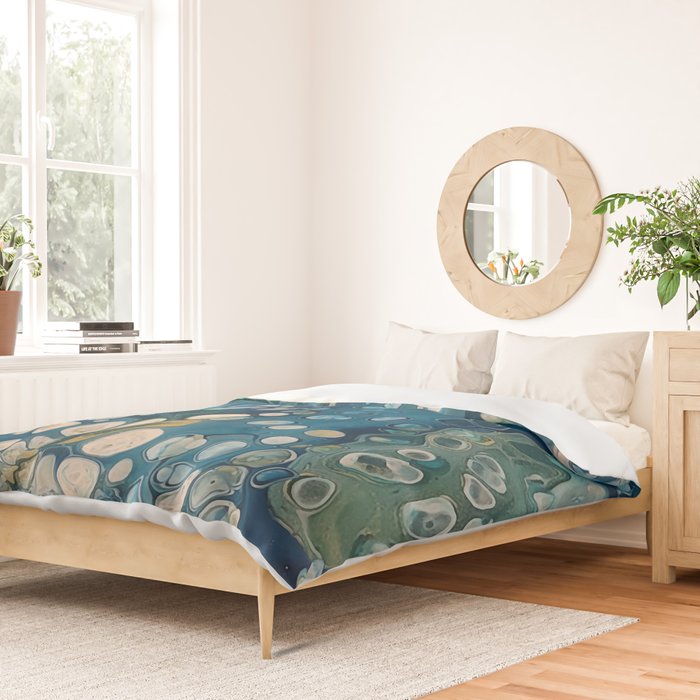 Underwater Abstract Fantasy Duvet Cover Gallery Image 2