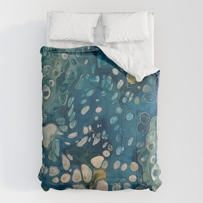 Underwater Abstract Fantasy Comforter Gallery Image 1