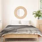 Wavy Black and Beige 13 Duvet Cover Gallery Image 3