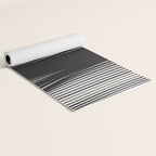 Wavy Black and Beige 13 Yoga Mat Gallery Image 2