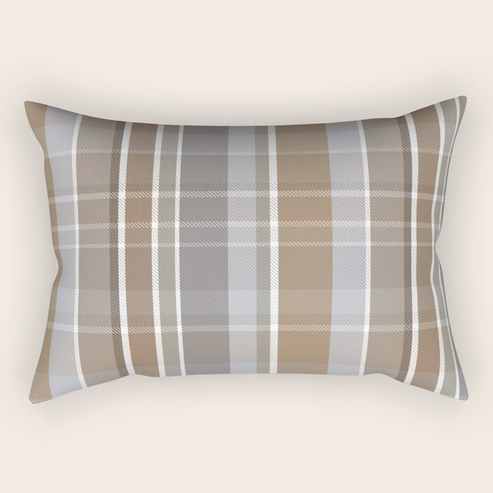 Rustic Plaid Rectangular Pillow Gallery Image 1