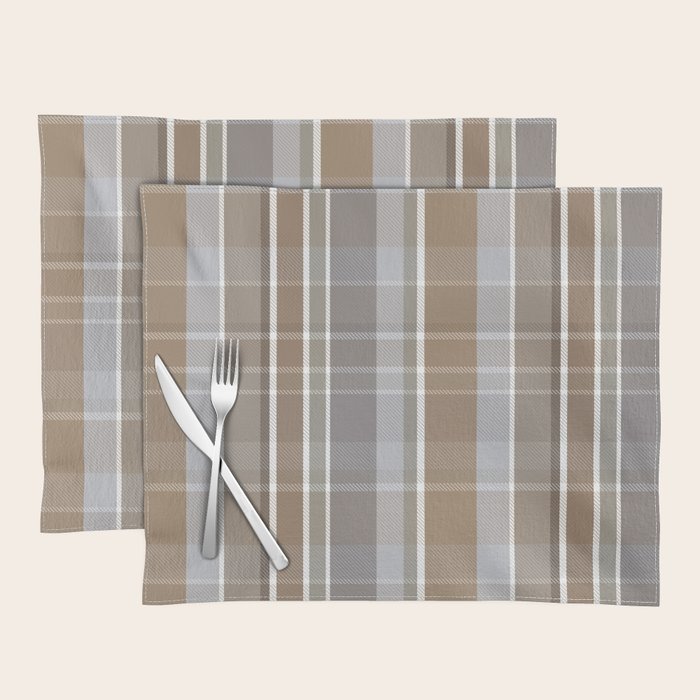 Rustic Plaid Placemat Gallery Image 1