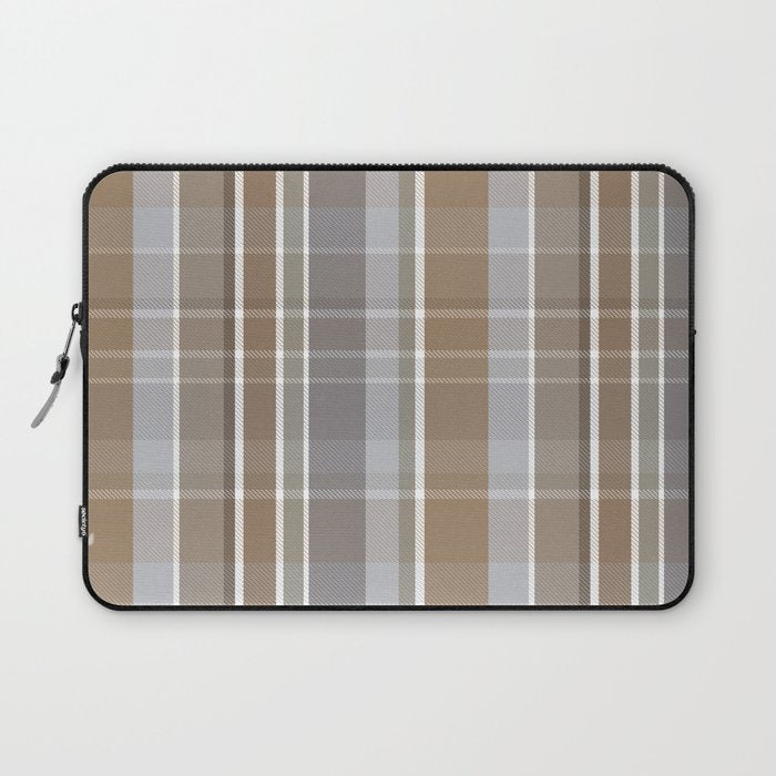 Rustic Plaid Laptop Sleeve Gallery Image 1