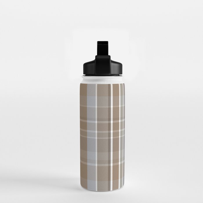 Rustic Plaid Water Bottle Gallery Image 2