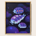 Cloud isopod - Starry night Serving Tray Gallery Image 1