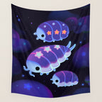 Cloud isopod - Starry night Wall Tapestry Gallery Image 4