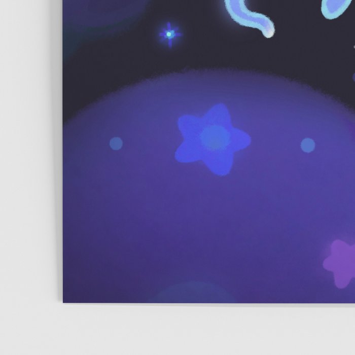 Cloud isopod - Starry night Poster Gallery Image 3