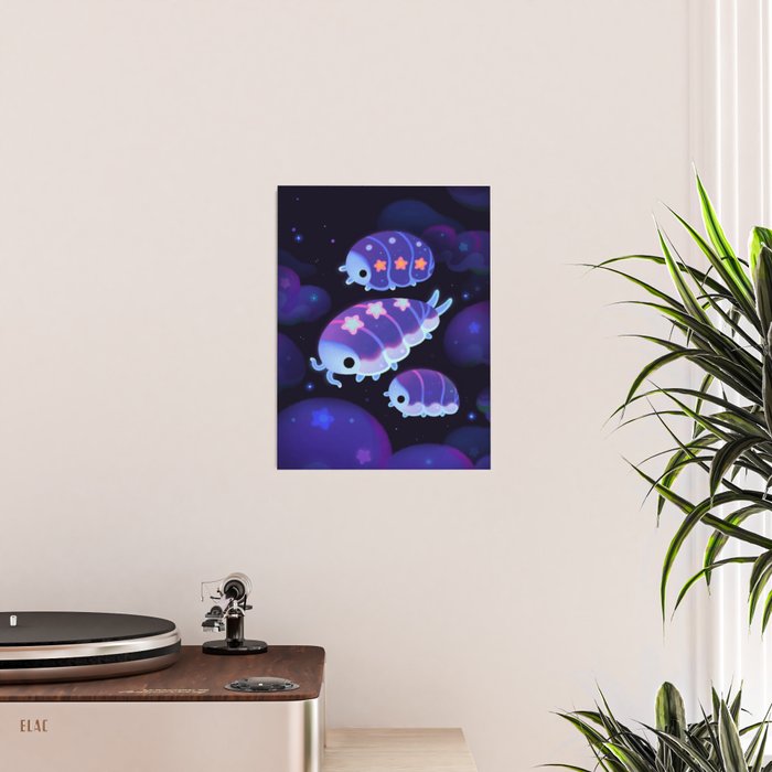 Cloud isopod - Starry night Poster Gallery Image 2