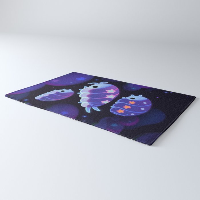 Cloud isopod - Starry night Rug Gallery Image 3