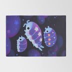 Cloud isopod - Starry night Rug Gallery Image 2