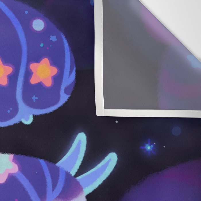 Cloud isopod - Starry night Wall Tapestry Gallery Image 3