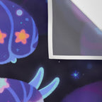 Cloud isopod - Starry night Wall Tapestry Gallery Image 3
