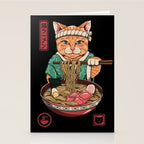 Neko Ramen Stationery Card Gallery Image 2