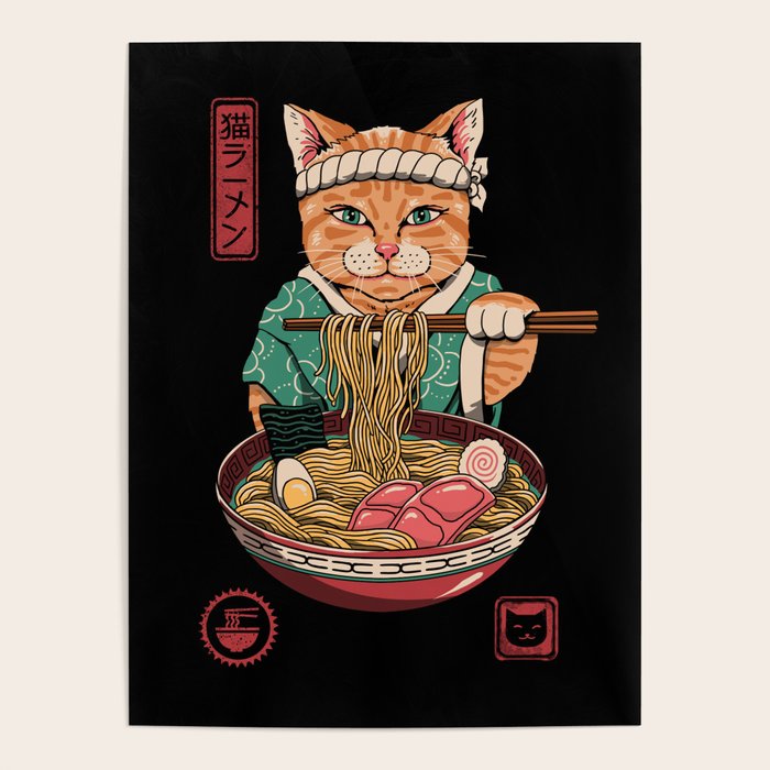 Neko Ramen Poster Gallery Image 1