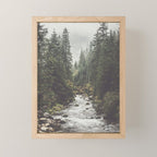 Mountain creek - Landscape and Nature Photography Mini Art Print Gallery Image 1