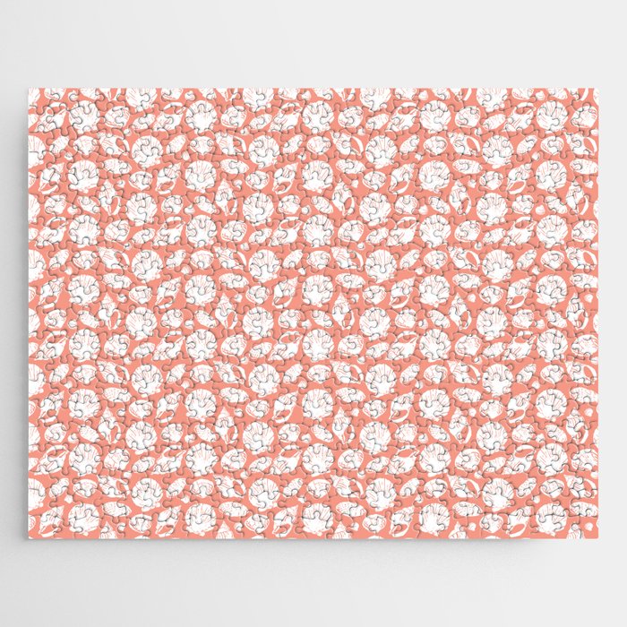 Shells . Coral Jigsaw Puzzle Gallery Image 1
