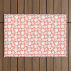 Shells . Coral Outdoor Rug Gallery Image 1
