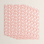 Shells . Coral Wrapping Paper Gallery Image 3