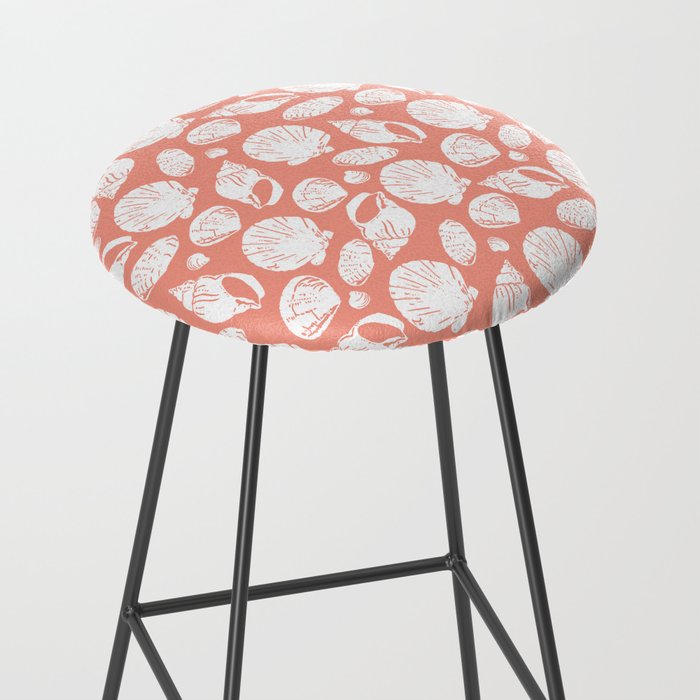 Shells . Coral Stool Gallery Image 2