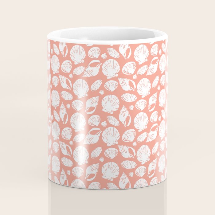 Shells . Coral Coffee Mug Gallery Image 4