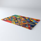 Bright Shape Composition Rug Gallery Image 3