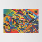 Bright Shape Composition Rug Gallery Image 2