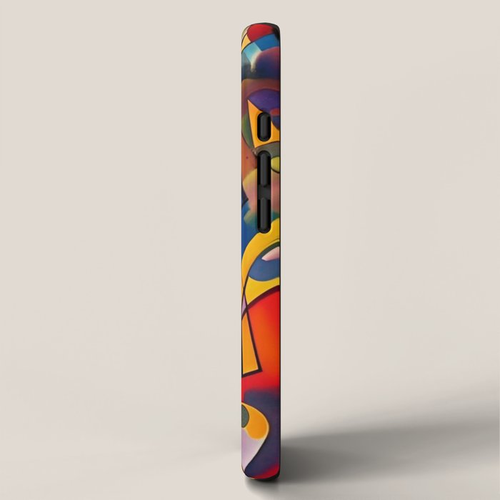 Bright Shape Composition iPhone Case Gallery Image 2