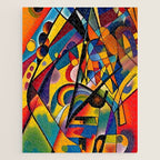 Bright Shape Composition Jigsaw Puzzle Gallery Image 1