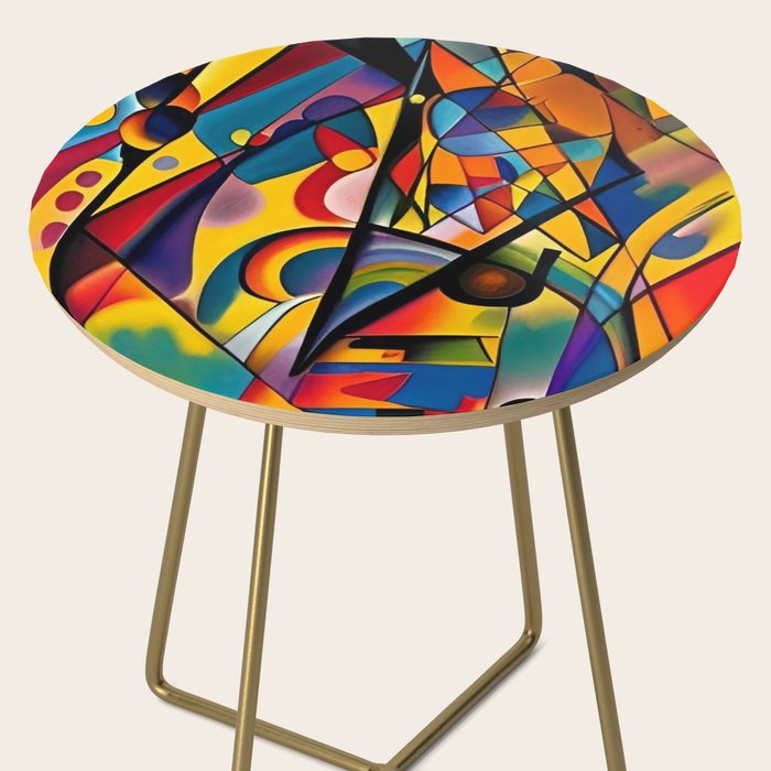 Bright Shape Composition Side Table Gallery Image 2