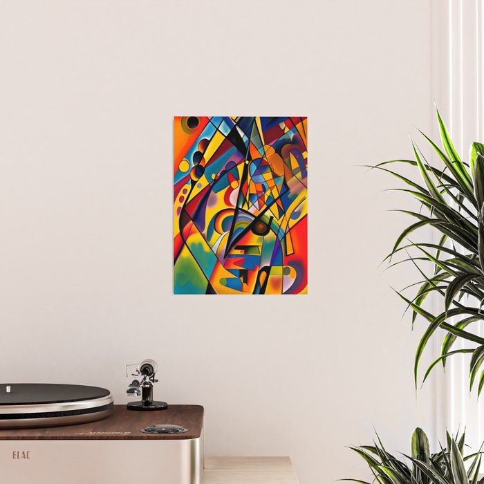 Bright Shape Composition Poster Gallery Image 2