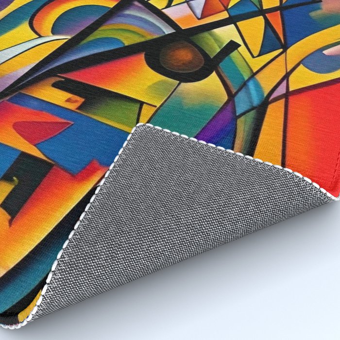 Bright Shape Composition Rug Gallery Image 4