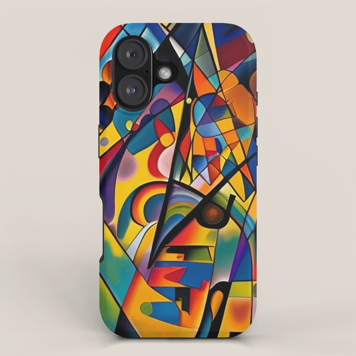 Bright Shape Composition iPhone Case Gallery Image 1
