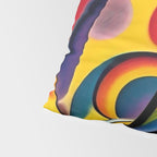 Bright Shape Composition Pillow Sham Gallery Image 4