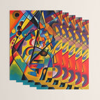Bright Shape Composition Wrapping Paper Gallery Image 3