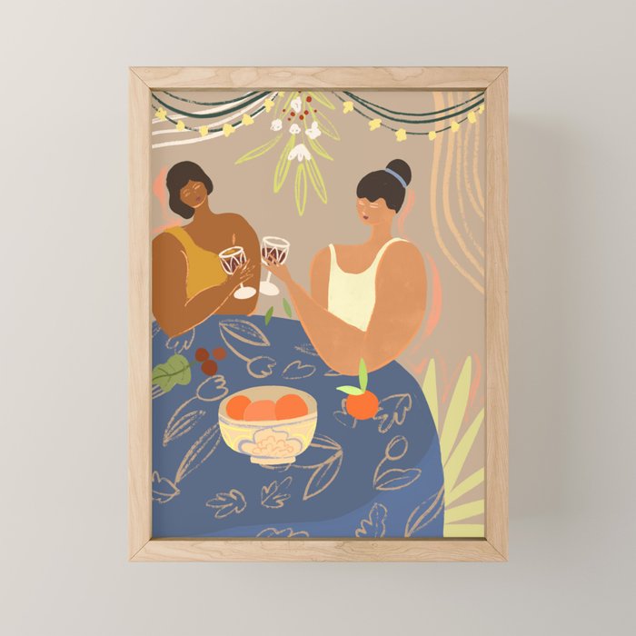 Mistletoe Mini Art Print Gallery Image 1