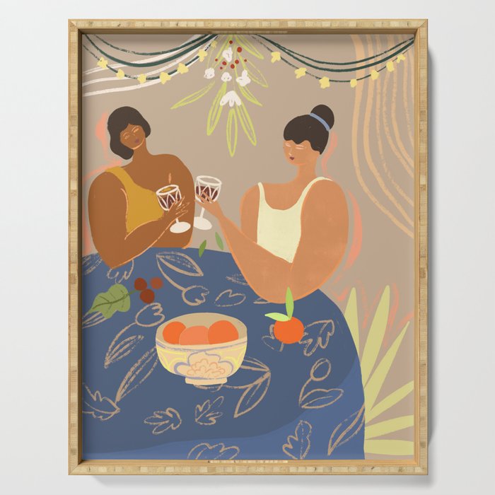 Mistletoe Serving Tray Gallery Image 1