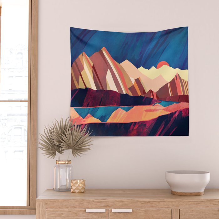 Desert Valley Wall Tapestry Gallery Image 2