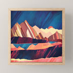 Desert Valley Mini Art Print Gallery Image 1