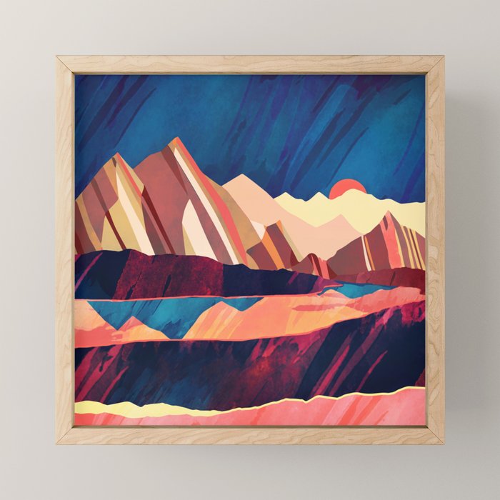 Desert Valley Mini Art Print Gallery Image 1
