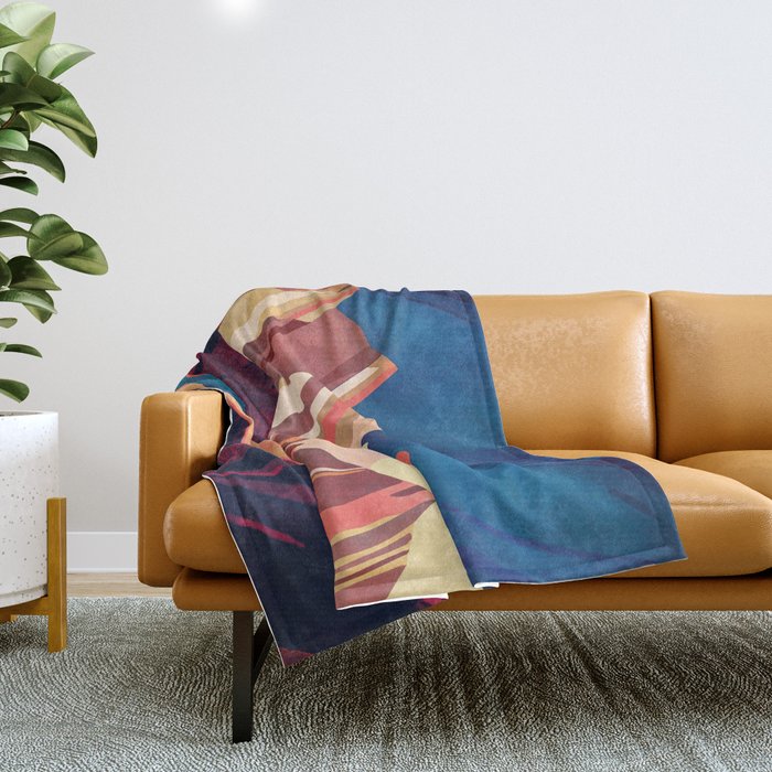 Desert Valley Throw Blanket Gallery Image 1