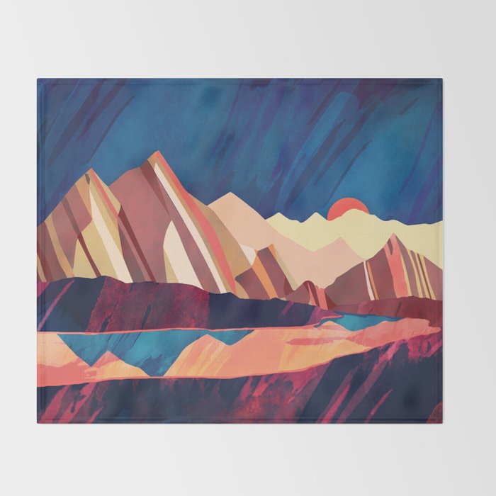 Desert Valley Throw Blanket Gallery Image 2